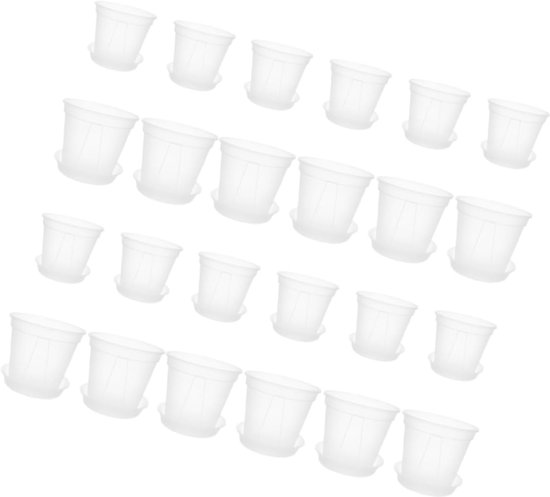 Stuks Zaailing pot deur plantenbak bloempot plantenpot ronde bloempot Transparante bloempotten Orchideeën potjes grote orchideeënpot kwekerijpotten helder p.p Transparent