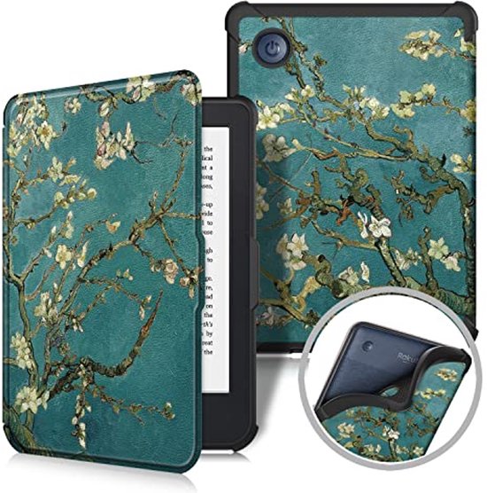 Stylische hoes voor 6 inch eReaders met automatische slaapfunctie