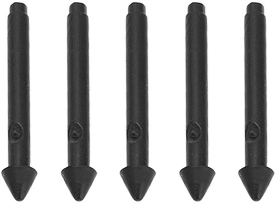Stylus Pen 5 Stuks - Vervangende Penpunten 2H - Geschikt voor Pro 7/6/5/4/Book/Studio/Go - ABS Materiaal - Nauwkeurige Bediening
