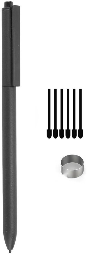 Stylus Pen met Gum - Voor Remarkable 2 S9 - Zwart