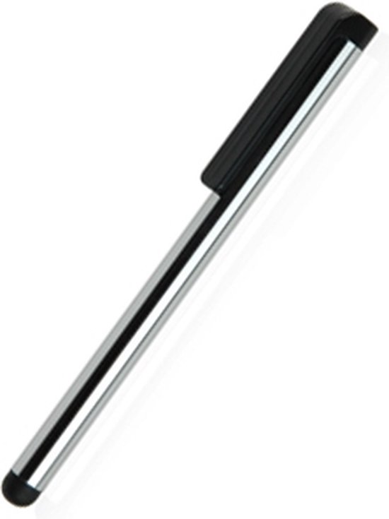 Stylus pen voor iPhone, iPad en iPod Touch (zilver) van Merkloos