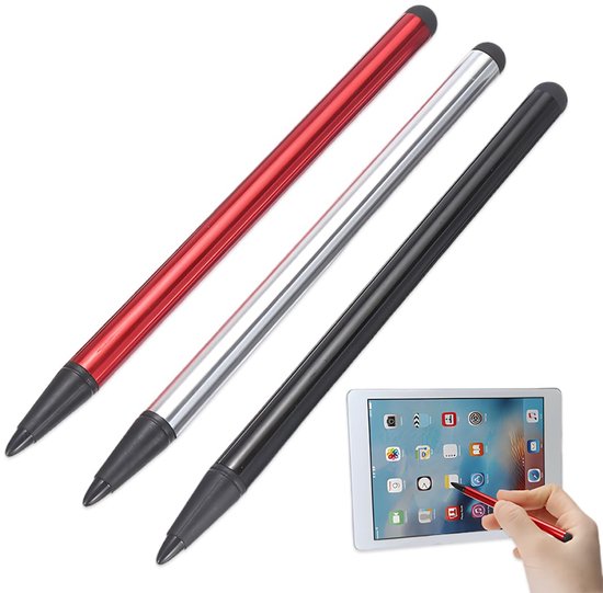 Stylus Pen voor Touchscreen, 2-in-1 met Hoge Precisie