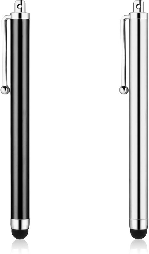 Stylus pennen voor touchscreens, 2 stuks stylus pen zeer gevoelige universele invoerpennen mobiele telefoon pennen voor smartphones tablet compatibel (D)