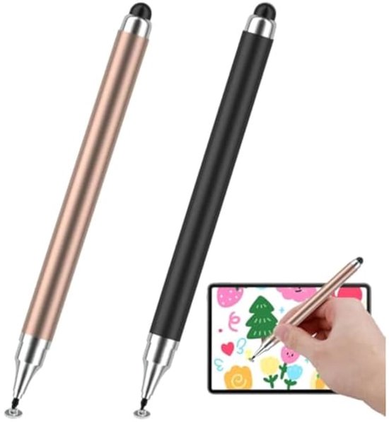 Stylus pennen,Stylus voor 2-in-1 tablets/smartphones, opladen niet nodig.