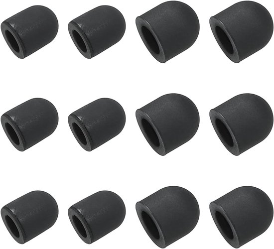 Stylus penpunten 80 stuks - 5 mm en 7 mm - geleidend silicone rubber - universele vervangingen m-winkel - m-winkel