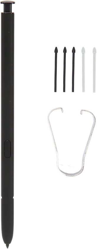 Stylus voor S23 Ultra, 4096 Druk Afstandsbediening Nauwkeurigheid Bluetooth Touch Digitale Stylus Pen met Vullingen voor S23 Ultra Alle versies (zwart)