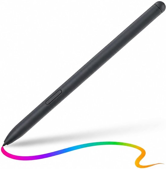 Stylus voor Tab S6 Lite, Elektronische Styluspen, Zeer Gevoelig, Nauwkeurig Formaat, Duurzame Plastic Slimme Pen met 5 Reservepunten voor SM P610 SM P615-tablet (Zwart)