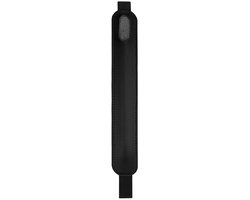 Stylushoes - Tablet Stylus Beschermhoes - Leer - Met elastische bevestigingsband - Capacitieve Pen Leren Hoes - Elastische hoes voor iPad-stylus - Capacitieve Pen Hoes - Eenvoudig te installeren en te verwijderen - 19.5*3cm - Zwart