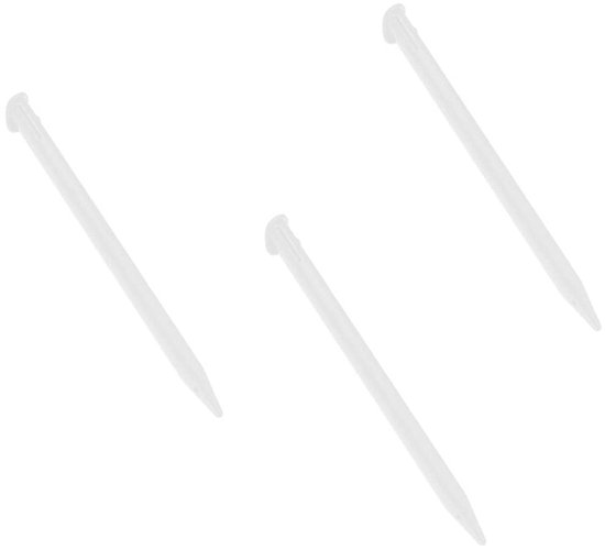 Styluspen - 3 Stuks - Kunststof - Compatibel met Nintendo New 3DS XL/New 3DS LL - Opbergsluiting - Schermbescherming - Touchscreenpen