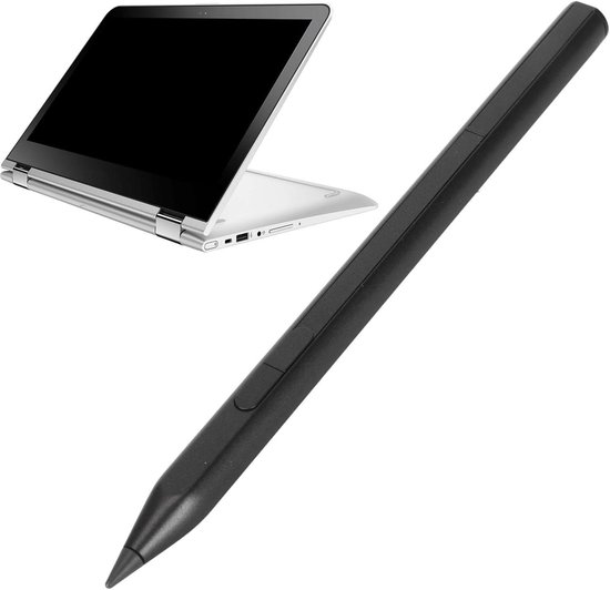 Styluspen voor laptops met kantelbare actieve pen, oplaadbaar, hoge precisie.