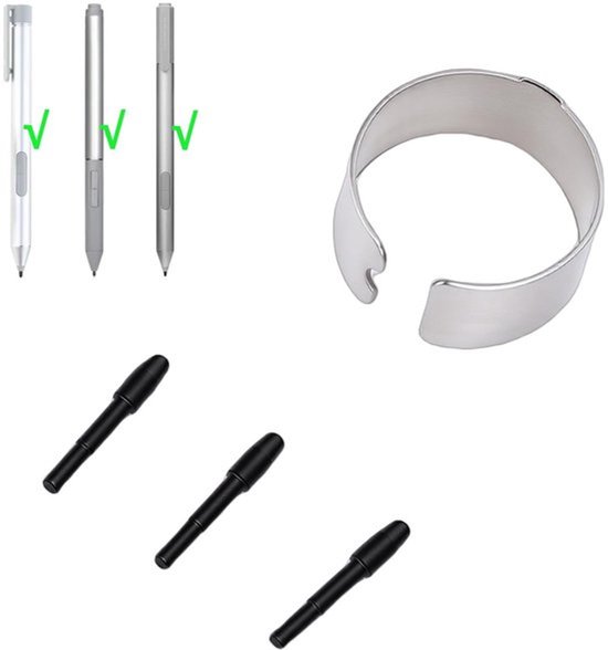 Styluspenpunten Set van 3 - Vervangende Penpunt voor G3 T4Z24AA/6SG43UT/6SG43AA/4KL69AA - Premium POM - Eenvoudige Installatie - Brede Compatibiliteit - Penpunten