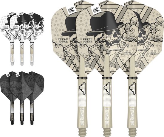 Target Dimitri van den Bergh Ink Flight Shaft Kit - Dart Flights van Target