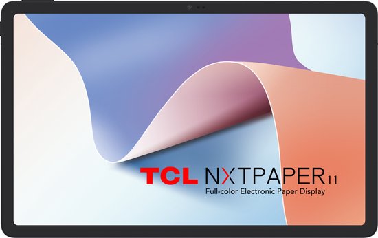 TCL NXTPAPER 11 - 128 GB - Wifi - Full Colour Paper tablet - e-Book - Grijs van Merkloos