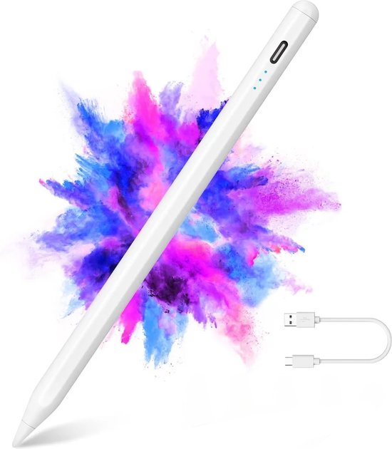 Techglide stylus pen - Oplaadbaar - Geschikt voor iOS Android en Windows - 2in1 - touchscreen pen - universeel en professioneel
