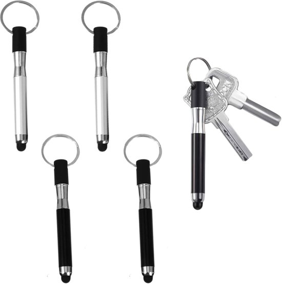 Telefoon pennen voor smartphones 4 stuks 3 in 1 universele touchpen tablet