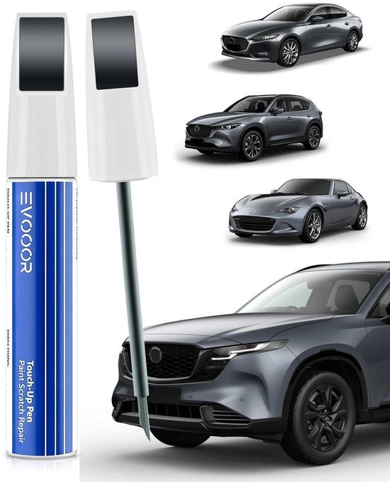 Touch Up Pen voor Tesla in Meteor Gray Pearl