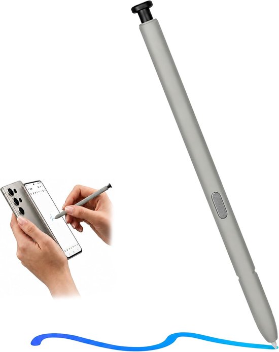 touchpen voor Samsung Galaxy S25 Ultra stylus pen, capacitieve nauwkeurigheid van 0,7 mm, nauwkeurig, zonder Bluetooth, gevoelige touch-bediening voor tekenen en schrijven, compatibel met