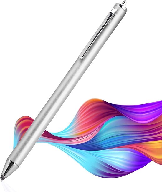Touchscreen-pen, 14 cm, hoge precisie, capacitief, compatibel met alle touchscreen-tablets en telefoons, zachte penpunt om krassen op het scherm te voorkomen