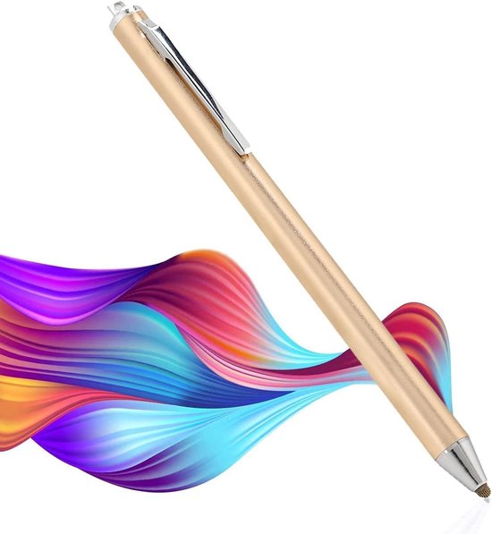 Touchscreen-pen 14 cm voor alle tablets en telefoons - Hoge precisie - Zacht punt tegen krassen