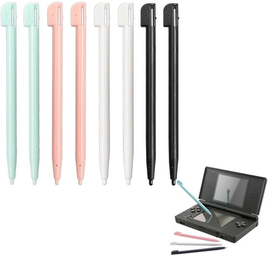 touchscreenpennen, stylus voor 3DS NDS Lite DSL NDSL NDSL, kunststof punt voor precisie en duurzaamheid (8)