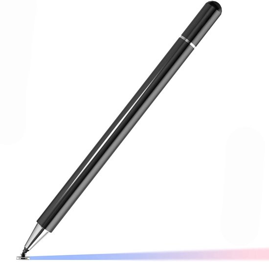 TOVBMUP Styluspen - Tablet pen - Voor smartphones, tekentablets - Ronde punt - Touch - Zwart