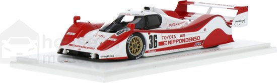 Toyota TS10 Spark Modelauto 1:43 1991 G. Lees / A. Wallace Toyota Team Tom's SJ063 Autopolis van Toyota