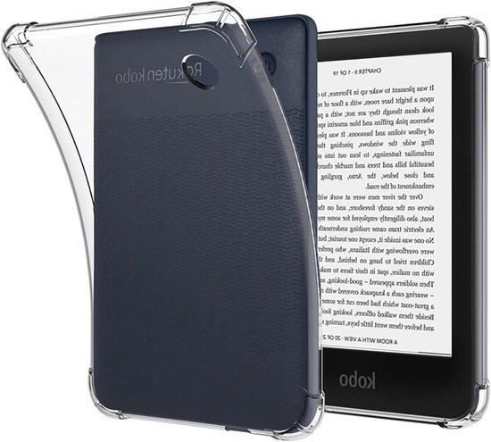 Transparante hoes - Beschermhoes Flexibel - E-reader Beschermen - Airbag Bescherming - 30 Gram - Transparant