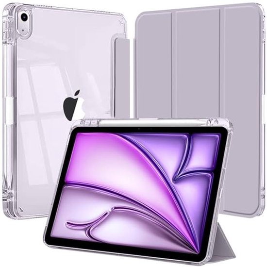 Transparante Shockbestendige Hoes voor iPad Air 11 Inch en iPad 5e/4e Generatie van Merkloos