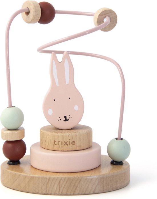 Trixie - Houten Kralenframe - Baby Activity Toys - Konijn van Trixie