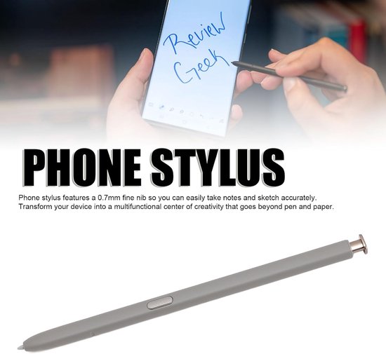 Ultra 5G S Pen Vervanging voor S24 Ultra 5G Touch Stylus Pen, S24 Ultra S Pen met Bluetooth, 4096 drukgevoeligheid (geel en lichtgrijs)
