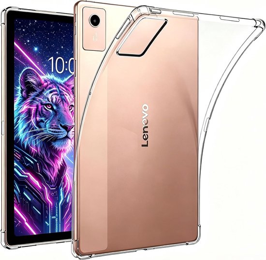 Ultra-dunne silicone shockproof tablet hoes voor Lenovo Idea Tab Plus 12.1 inch - Transparant, beschermend en lichtgewicht design