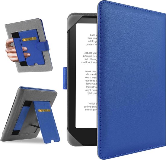 Universele Beschermhoes voor eReaders - Geschikt voor Kindle, Pocketbook, Tolino, Sony en Kobo - 6-7 inch, Blauw, Duurzaam en Stijlvol Ontwerp