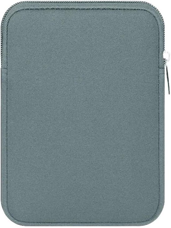 Universele e-Books Beschermhoes Compatibel Met Kobo Libra H2O/Libra 2 7 inch Zachte Mouw eReader Rits tas(Black)