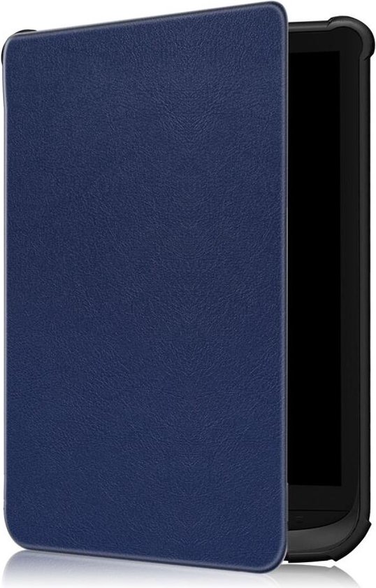 Universele E-Reader Hoes Geschikt voor PocketBook | Book Case Geschikt voor o.a. Touch Lux 5, Lux 4 en Touch HD 3 | Beschermhoes met Sleep/Wake Functie | Blauw van Universele