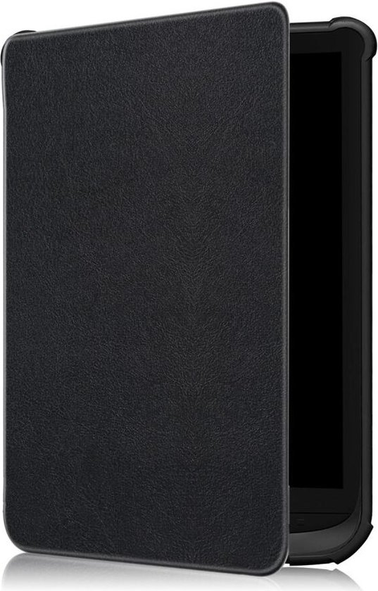 Universele E-Reader Hoes Geschikt voor PocketBook | Book Case Geschikt voor o.a. Touch Lux 5, Lux 4 en Touch HD 3 | Beschermhoes met Sleep/Wake Functie | Zwart van Universele