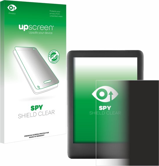 upscreen - privacy screenprotector voor Amazon Kindle 2019 (10. Gen.) - Folie Beschermfolie Blauwlichtfilter van upscreen