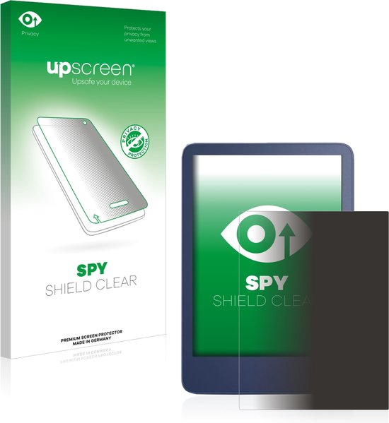 upscreen - privacy screenprotector voor Amazon Kindle Reader 2022 - Folie Beschermfolie Blauwlichtfilter van upscreen