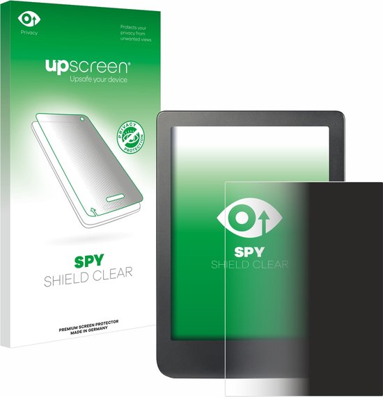 upscreen - privacy screenprotector voor Kobo Clara HD (6") / BW / Colour - Folie Beschermfolie Blauwlichtfilter van Merkloos