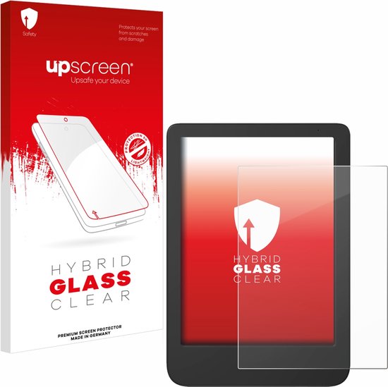upscreen - Screenprotector voor Tolino Shine 5 Color 2024 - Folie Beschermfolie Beschermglas transparant van upscreen