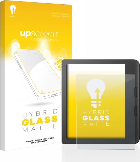 upscreen - Screenprotector voor Tolino Vision 6 / 5 - Folie Beschermfolie Beschermglas matte van upscreen