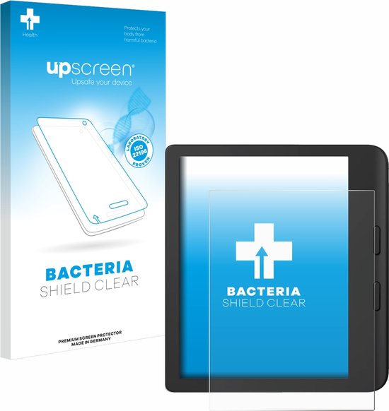 upscreen - Screenprotector voor Tolino Vision Color 2024 - Folie Beschermfolie transparant antibacterieel van upscreen