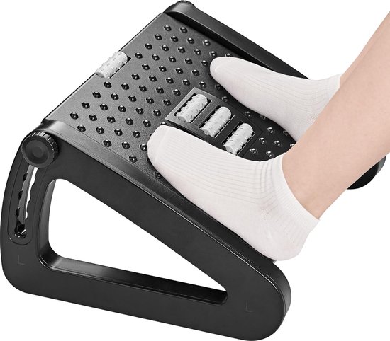 Verstelbare Ergonomische Voetenkruk - Stimulator voor Verbeterde Houding en Comfort - Verminder Vermoeidheid - Aanpasbare Hoogte van VER