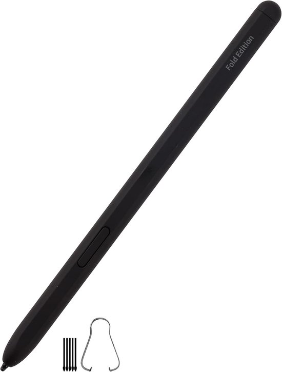 Vervangende S Stylus Touch S Pen compatibel met Samsung Galaxy Z Fold 3 &Z Fold 4 S Pen 5G (zwart)