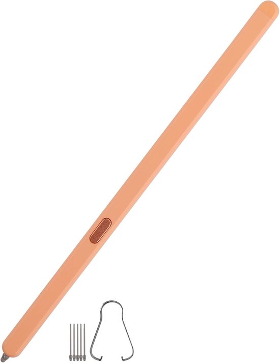 Vervangende S Stylus Touch S Pen compatibel met Samsung Galaxy Z Fold 5 S Pen 5G (oranje)