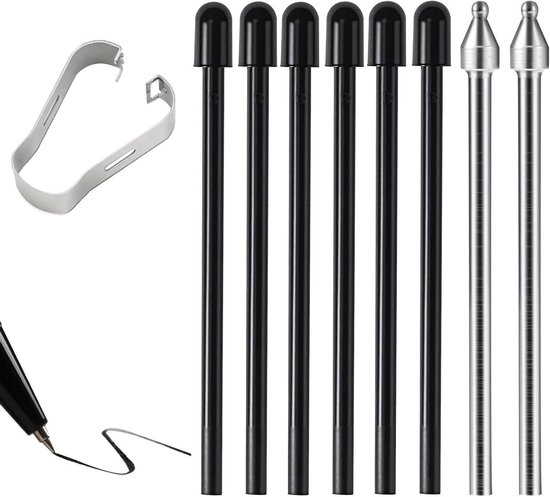 Vervangende Stylus Punten Set voor Tablets, Duurzame Metalen en Plastic Puntenset, Universeel Compatibel met Diverse Samsung Modellen