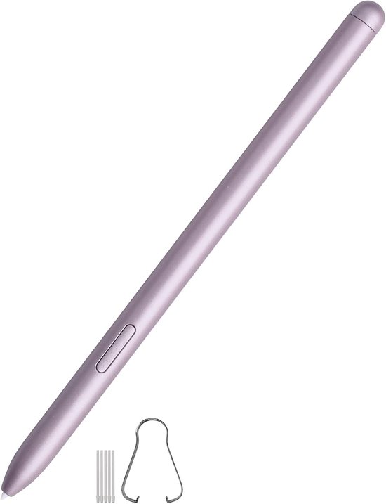 Vervanging S Stylus Touch S Pen compatibel met Samsung Galaxy Tab S7 FE SM-T730 T733 SM-T736B (roze)