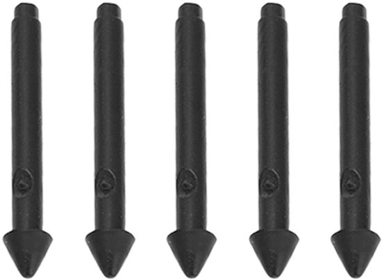Vervangingskit voor Pro Tablet Stylus Pen - 5 Stuks - Nauwkeurige Schrijfervaring - Gevoelige Drukovergang - Antislip Punt - Geschikt voor Pro 7/6/5/4/Book/Studio/Go - Styluspenpunten