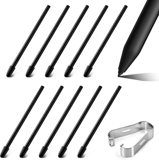 Vervangtips voor Stylus - 10 Stuks Geschikt voor Remarkable 1/2, Boox Pen Plus en Marker Plus, Ideaal voor Creatief Schrijven en Tekenen