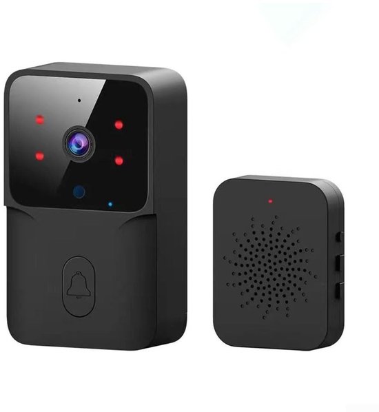 Ynkkvre - Deurbel - Deurspion - Video Deurbel - WiFi Deurbel - HD Camera - Bewegingsdetectie - Tweerichtingsaudio - Smart Home van Ynkkvre