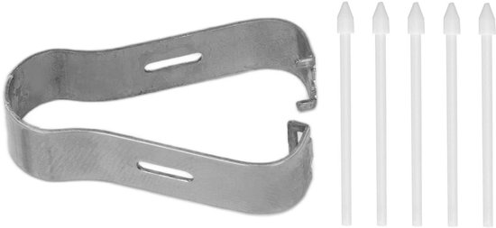 ZEYNOMAX- Penpunten 5st - Hoge Gevoeligheid - Duurzaam ABS-Materiaal - Nauwkeurige Schrijfervaring - Compatibel met Tab S7/S6/S Lite - Inclusief Pincet - Stylus Tips